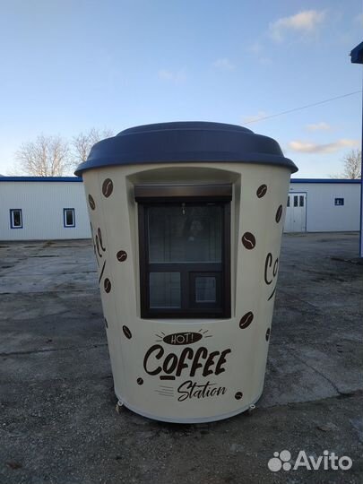 Киоск кофе стакан