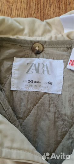 Куртка детская 98 zara