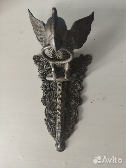 Декор бронза птица