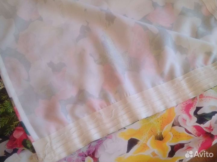 Шторы фоторисунок лилии