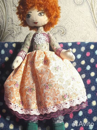 Текстильные куклы ручной работы