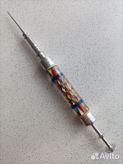 Ручки шариковые наборные Топорик Шприцы СССР