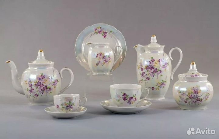 Сервиз - фарфор 34 предмета