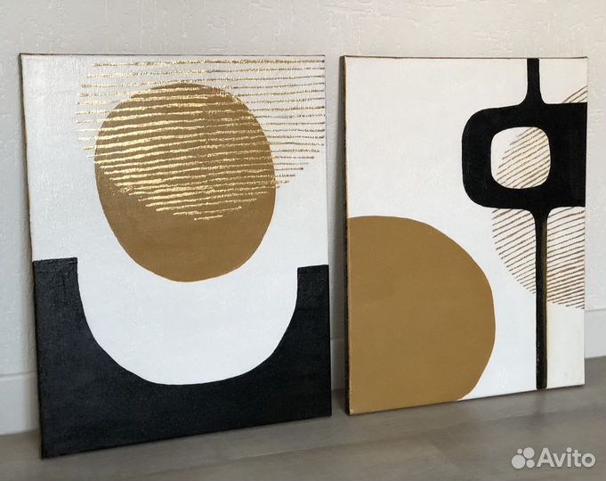 Картина акрилом на холсте