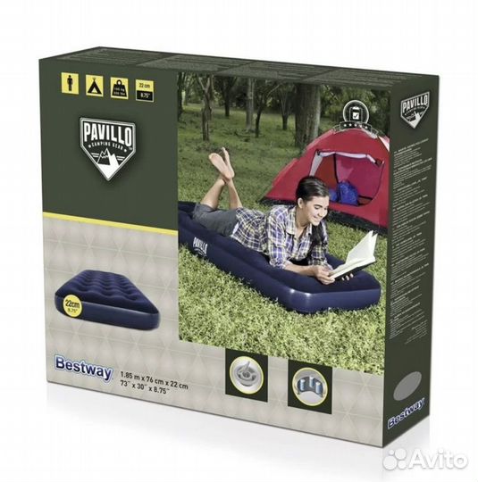 Матрас BestWay 185x76x22cm, новый