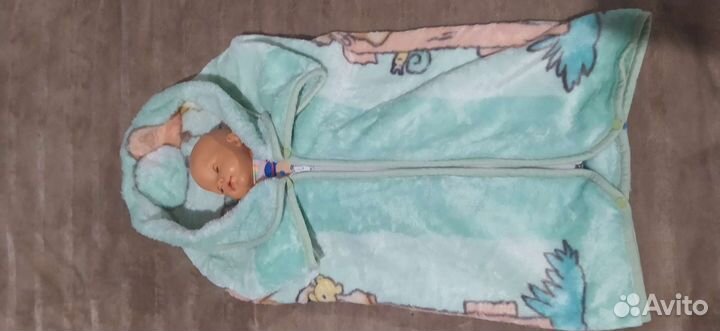 Покрывало, плед - конверт на кроватку