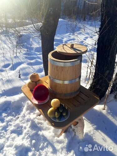 Кадка дубовая