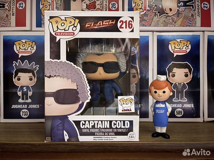 Captain Cold 216. Капитан Холод. Flash. Funko Pop