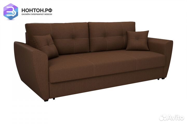 Диван выкатной Фортуна New коричневый