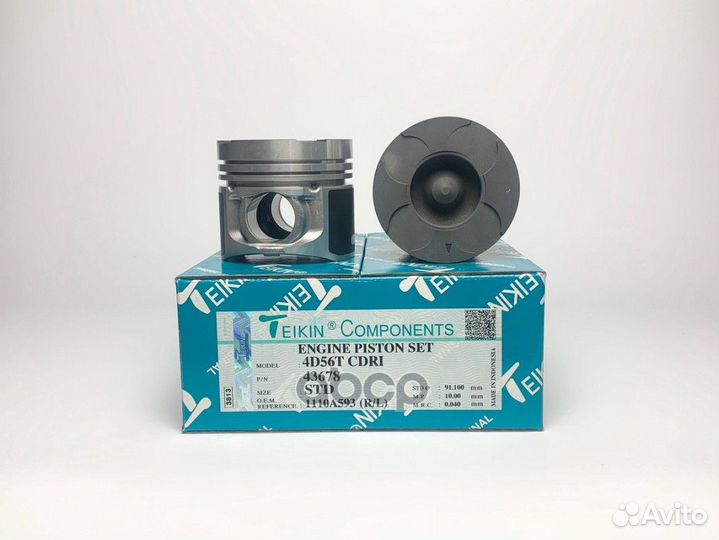 Поршень двигателя teikin 43678 STD (4шт/упак)