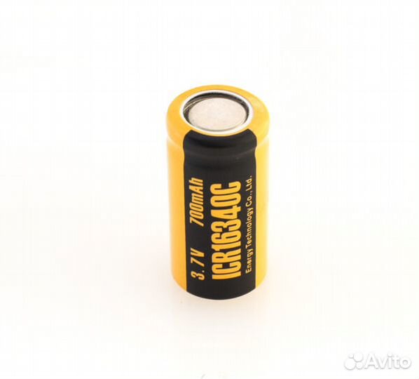 Аккумулятор ET ICR16340С (в размере CR123A)