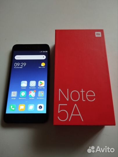 Xiaomi Redmi Note 5A, 2/16 ГБ