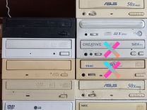 Приводы CD-ROM, CD-RW, DVD-ROM, DVD-RW IDE