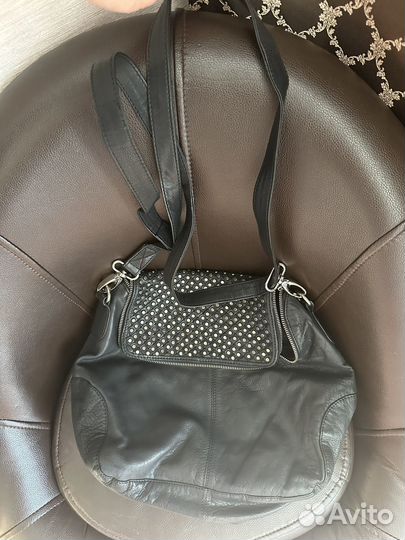 Сумка кожаная Depeche