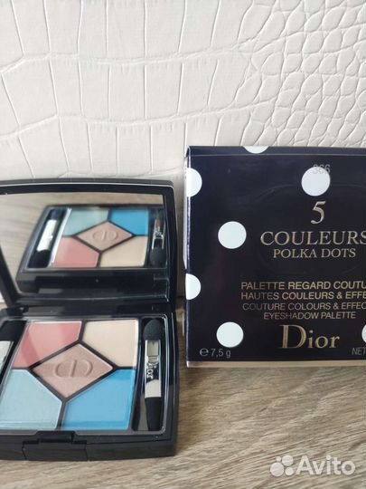 Тени Dior лимитка 5 couleurs Polka dots оригинал
