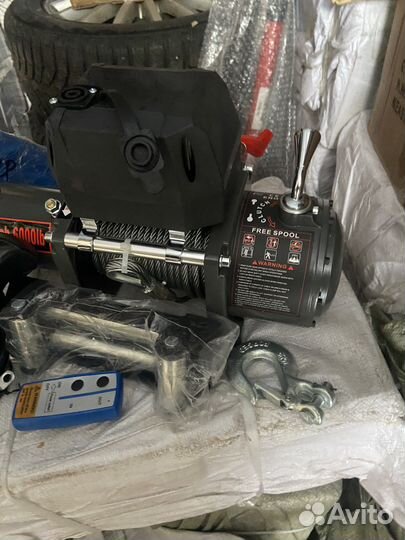 Лебедка электрическая 12v узкий барабан