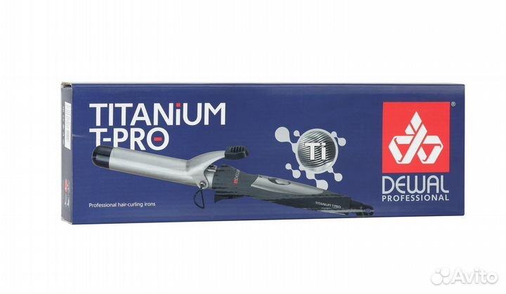Плойка для волос dewal Titanium T Pro