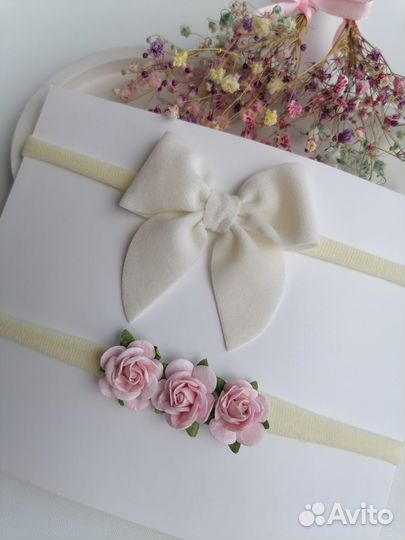 Повязки на голову для малышки