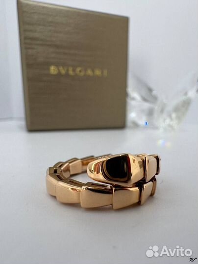 Кольцо женское bvlgari, без вставок