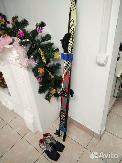 Лыжи детские беговые с ботинками