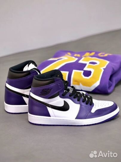 Nike Air Jordan 1 Retro High Court Purple White