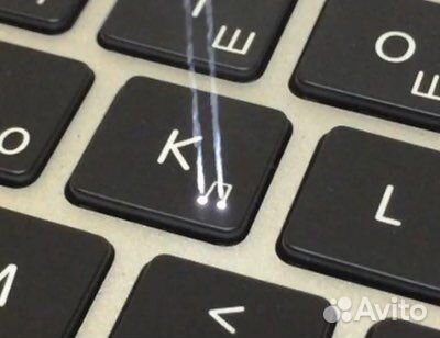 Гравировка клавиатуры ноутбука