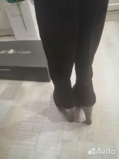 Сапоги новые замшевые Paolo Conte 40 размер