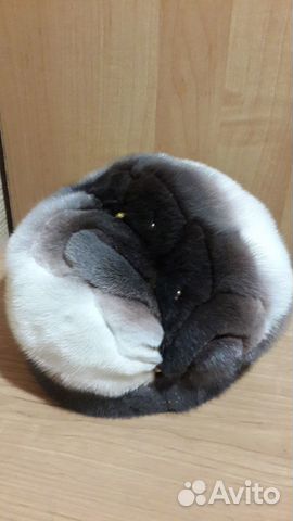 Шапка норковая женская