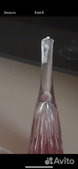 Реставрация изделий из стекла хрусталь оргстекло