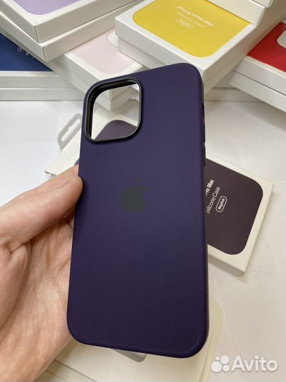 Чехол Silicone case iPhone 14 Pro Max MagSafe