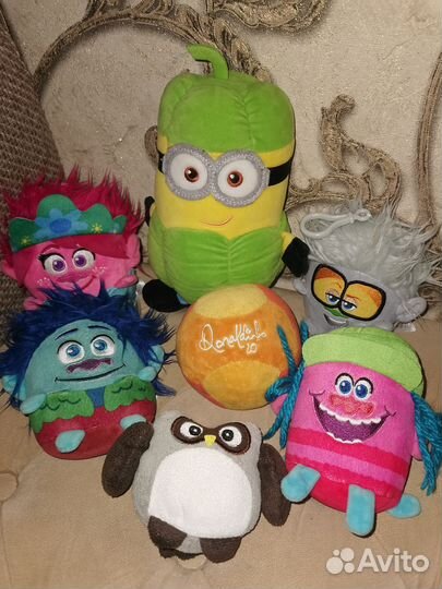 Мягкие игрушки пакетом