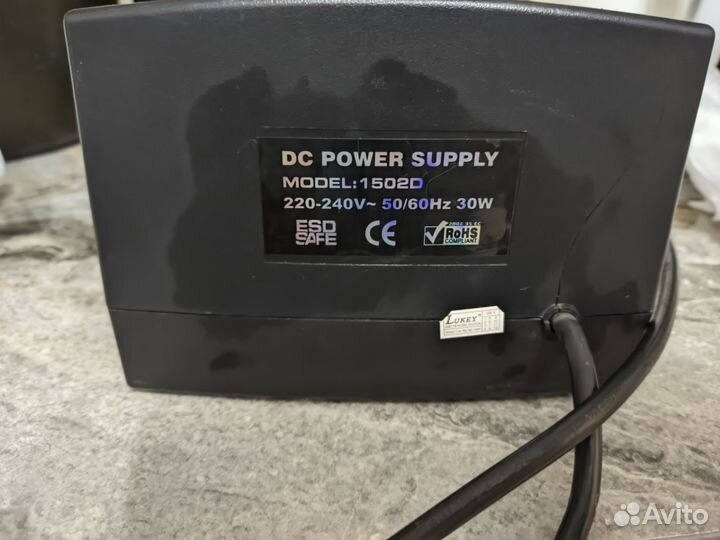Блок питания lukey 1502D