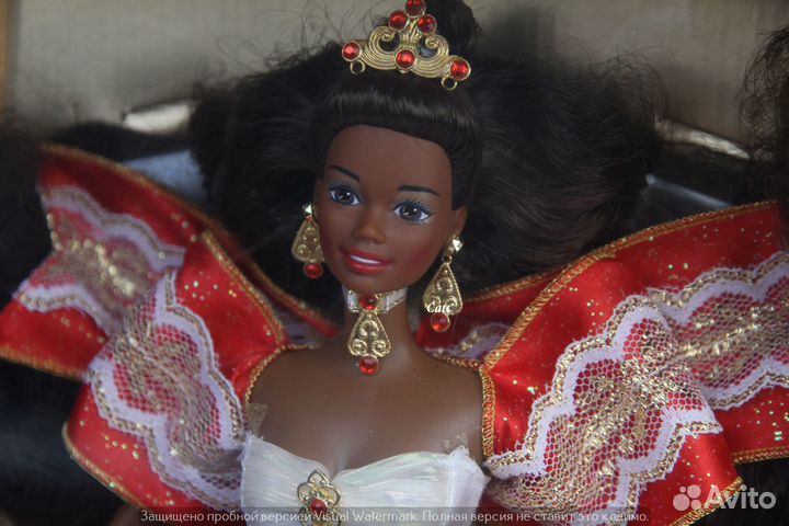 Кукoлка Бapби/Bаrbiе Наpрy Holidays 1997 года