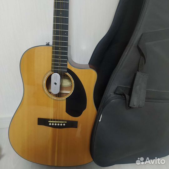 Электро акустика fender cd-60sce