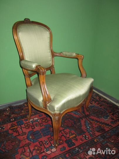 Винтажные кресла, 2 шт., орех, 1940-е годы