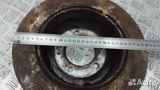 Диск тормозной задний peugeot 4007 (FPH05L902)