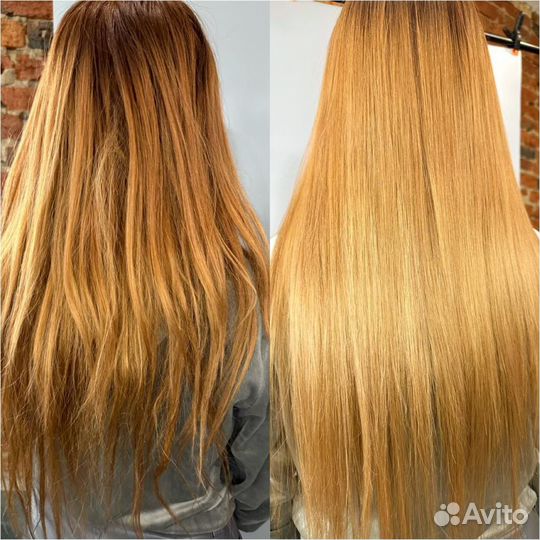 Кератиновое выпрямление, ботокс для волос