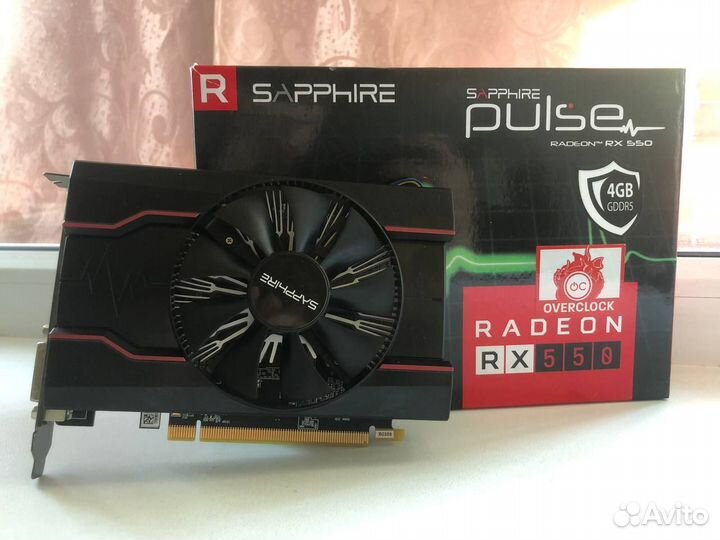 Видеокарта Radeon RX550 4gb