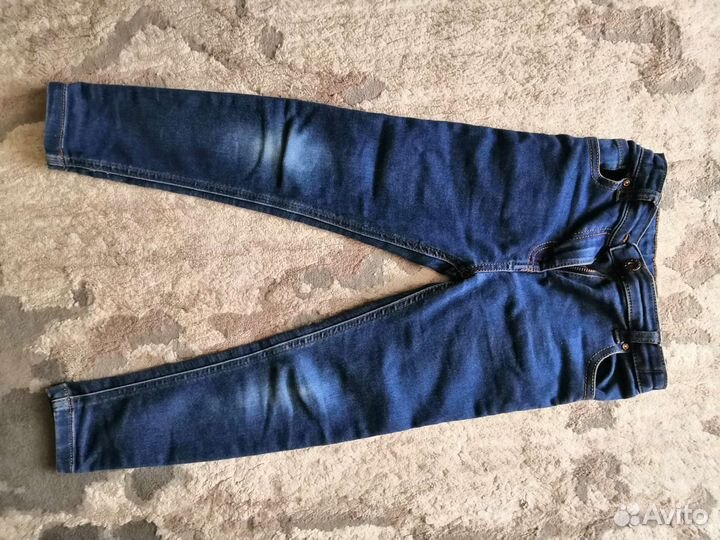 Джинсы для девочки 110