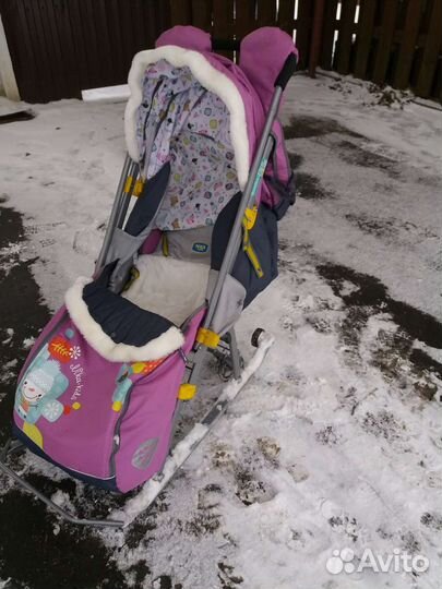 Санки коляска