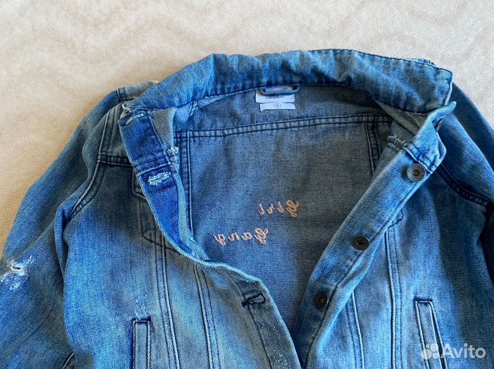 Джинсовая куртка женская Cropp