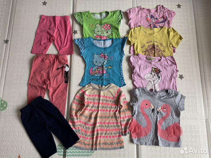 Детские вещи пакетом 80 92