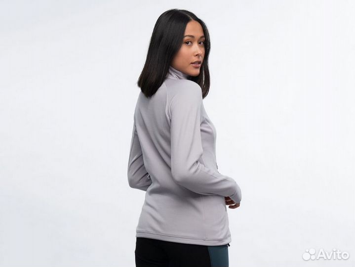 Куртка женская шерстяная Bergans Ulstein Wool сер