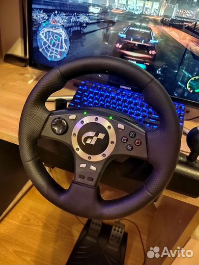 Руль logitech driving force pro