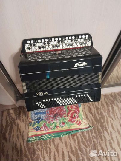 Баян этюд 205м