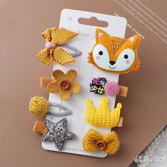 Набор заколочек для девочек