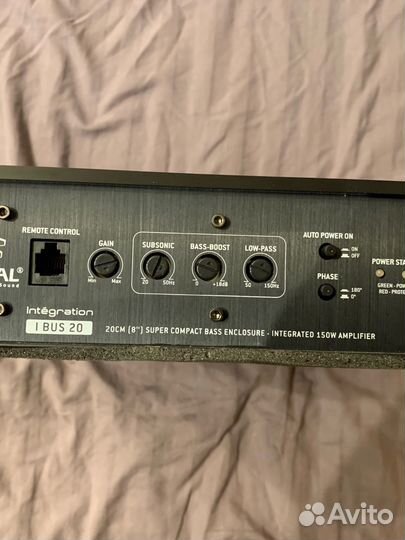 Focal iBus 20. Активный сабвуфер Focal Integration