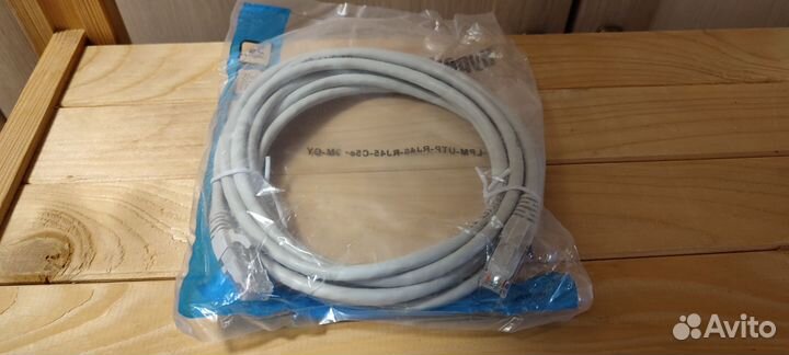 Патч корд 3 метра Hyperline