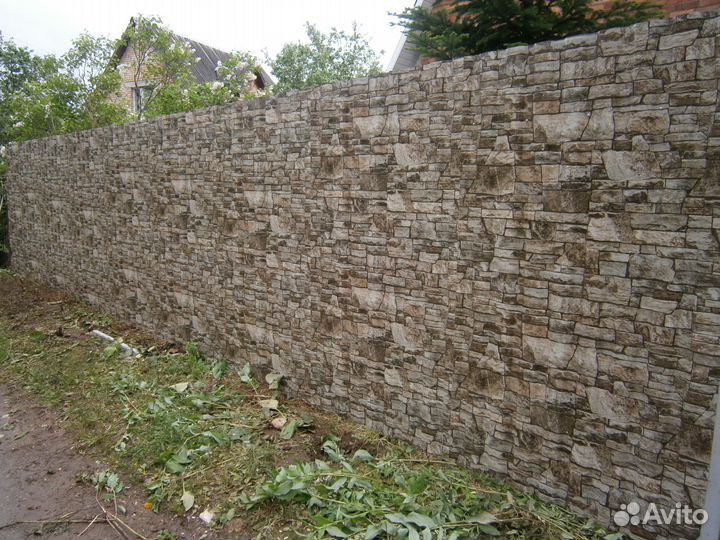 Забор из профнастила