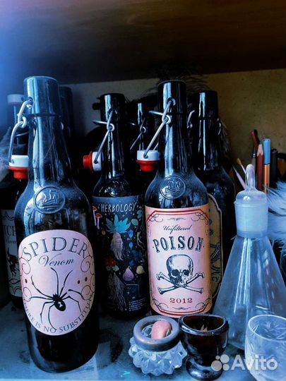 Бутылки прикольный декор